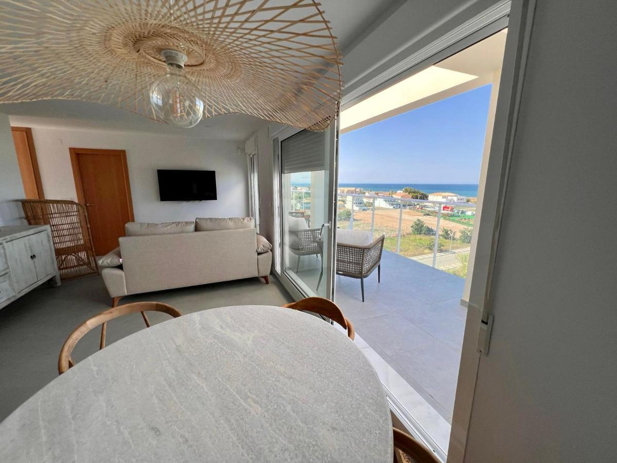 אוליבה Beautiful Penthouse With Pool And Wonderful Beach View מראה חיצוני תמונה