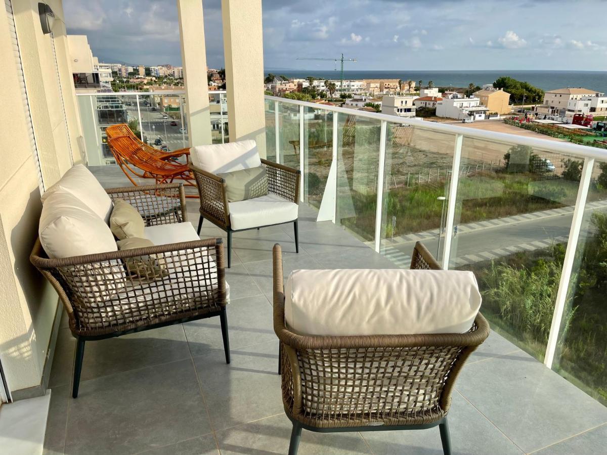 אוליבה Beautiful Penthouse With Pool And Wonderful Beach View מראה חיצוני תמונה